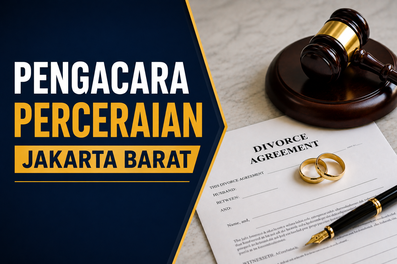 Pengacara Perceraian Jakarta Barat